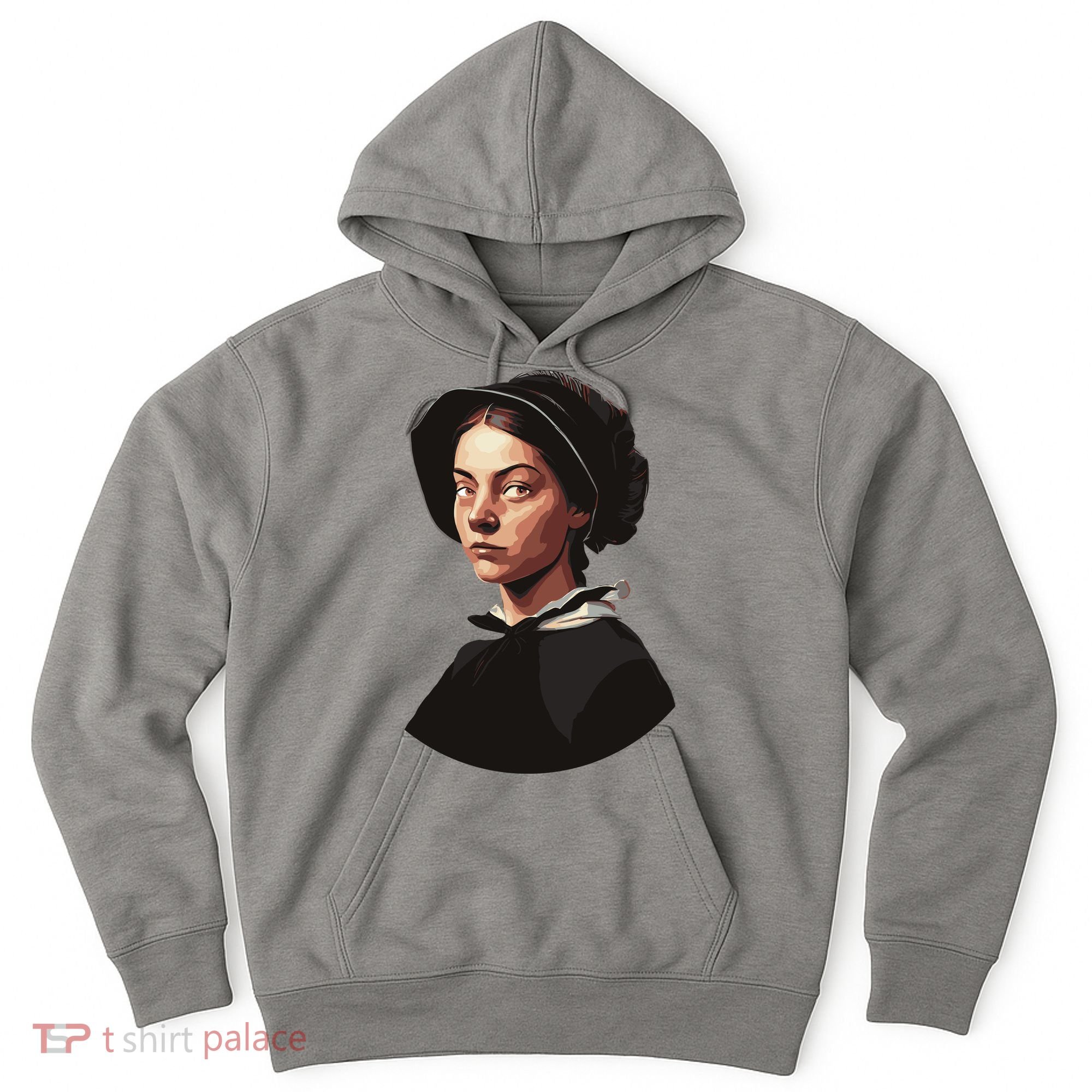 Pilgrim Woman Painting Hoodie