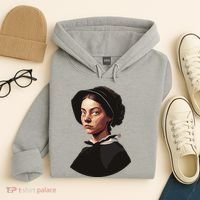 Pilgrim Woman Painting Hoodie thumb 4