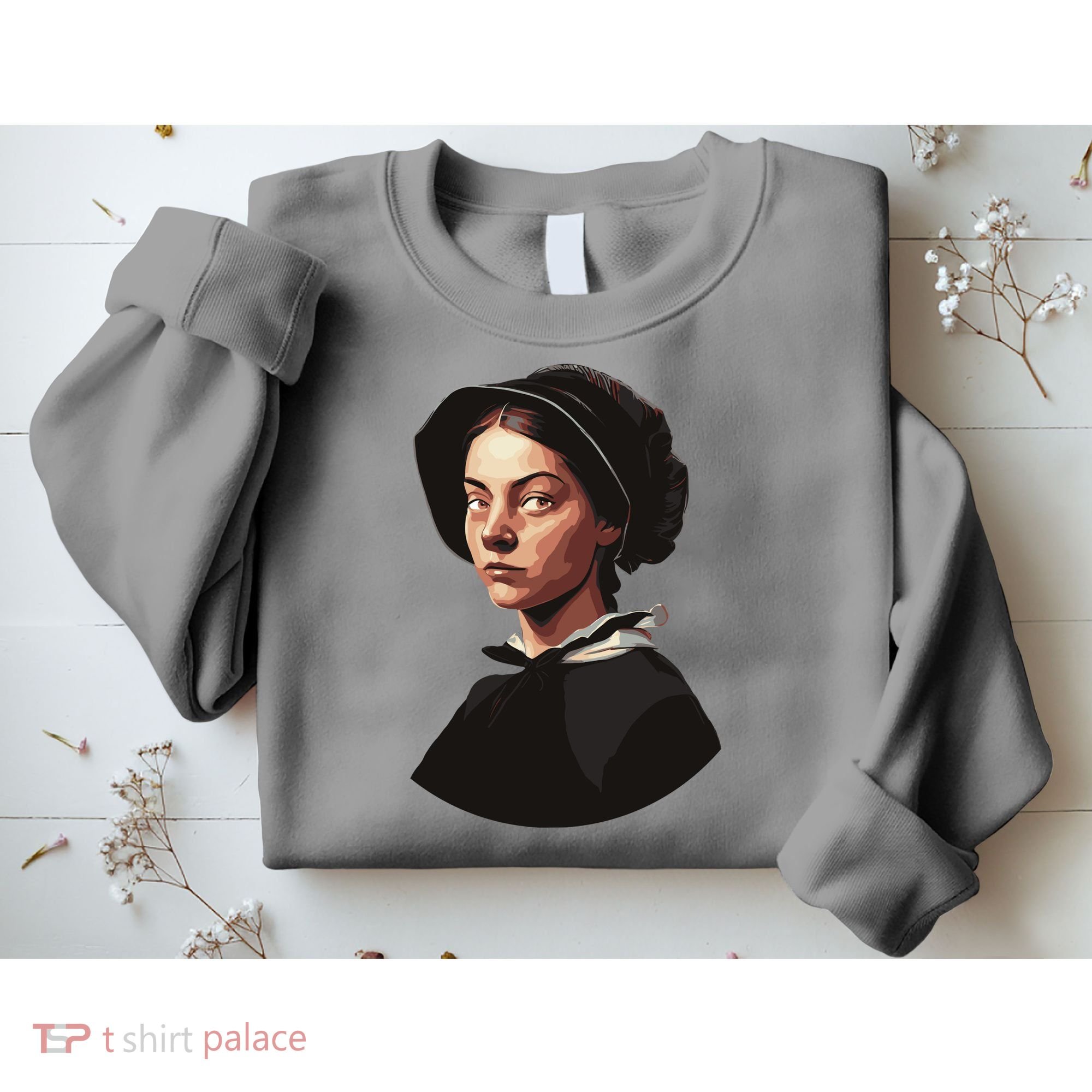 Pilgrim Woman Painting Sweatshirt