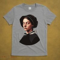 Pilgrim Woman Painting T-Shirt thumb 5