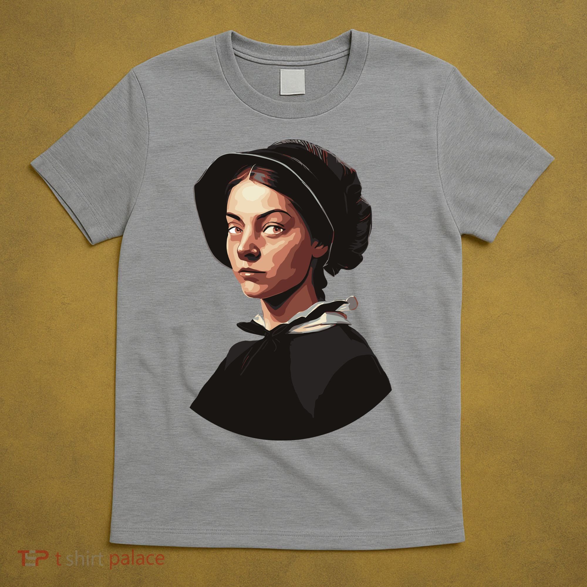 Pilgrim Woman Painting T-Shirt