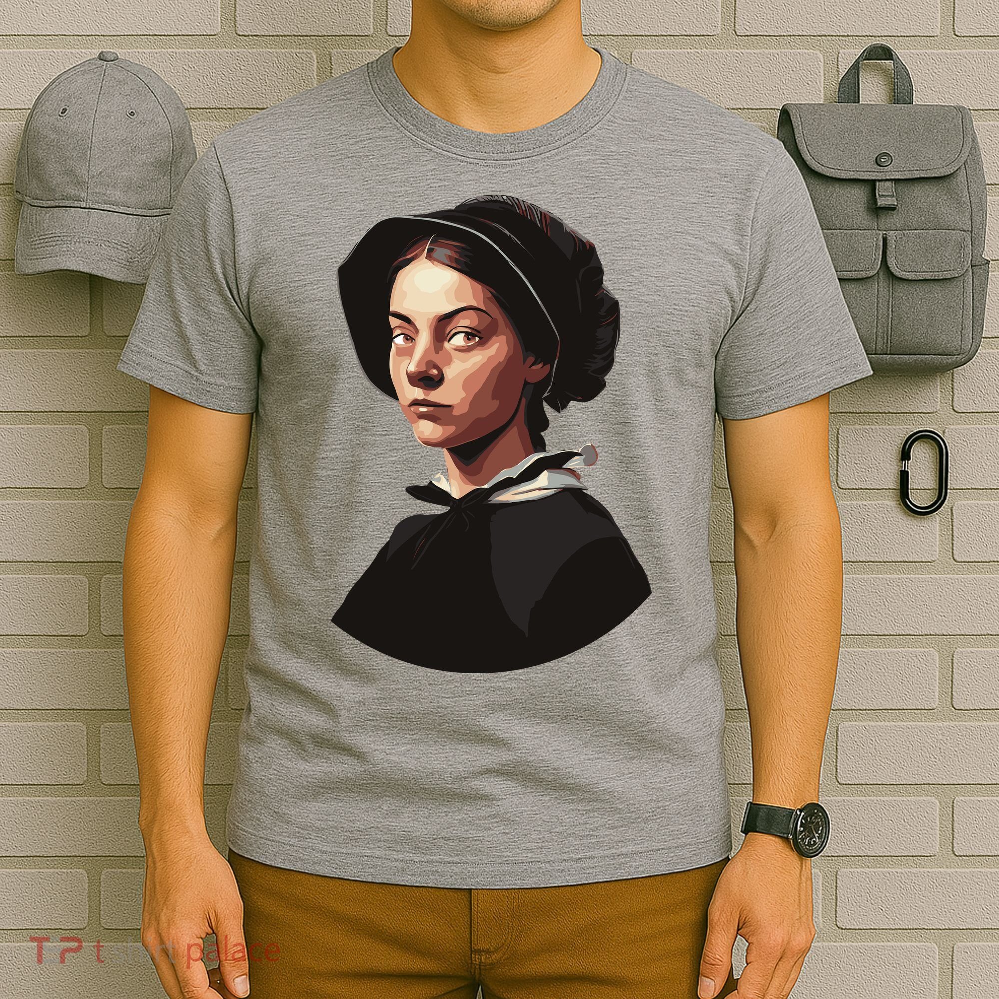 Pilgrim Woman Painting T-Shirt