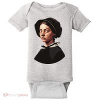 Pilgrim Woman Painting Baby Bodysuit thumb 0