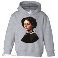 Pilgrim Woman Painting Toddler Hoodie thumb 0