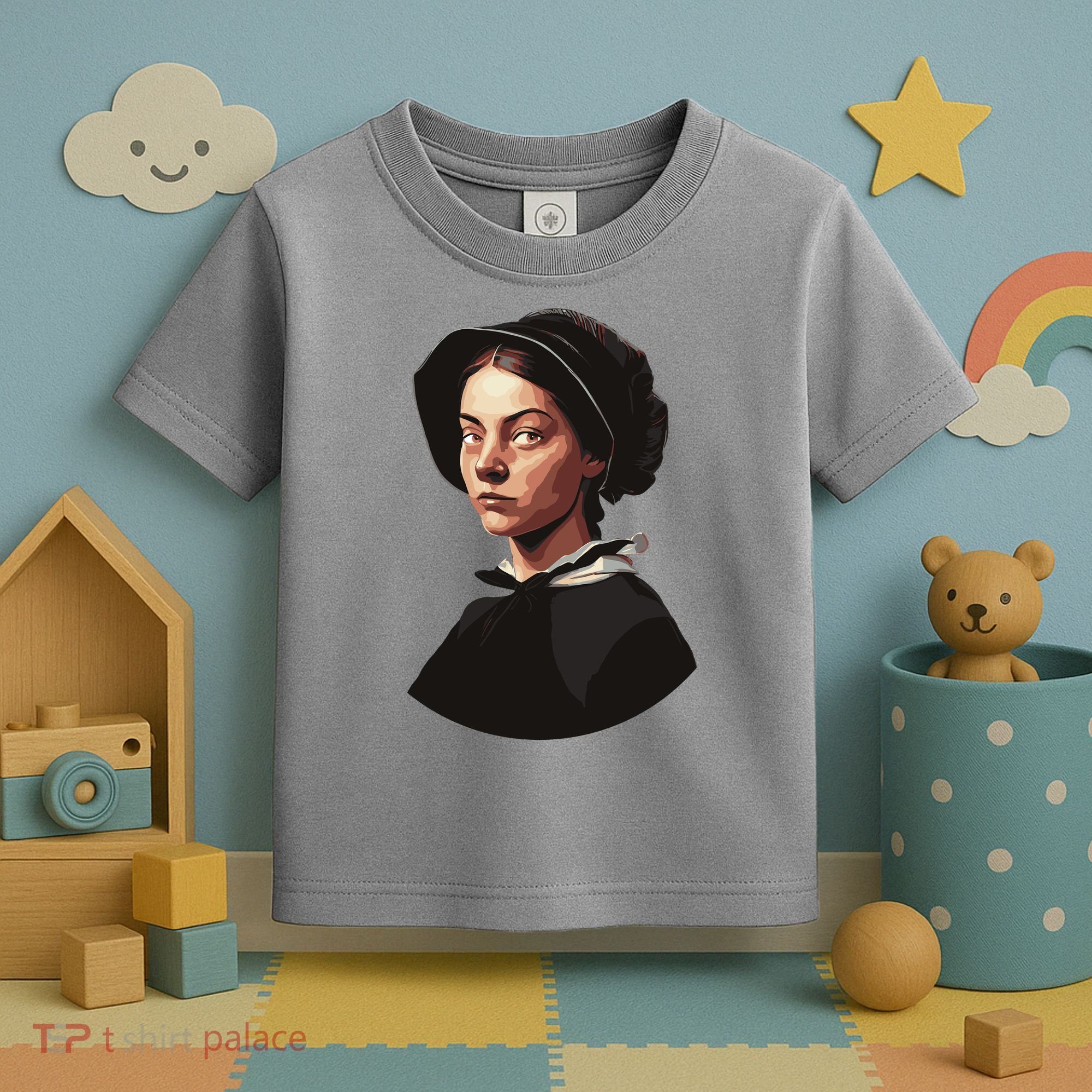 Pilgrim Woman Painting Toddler T-Shirt