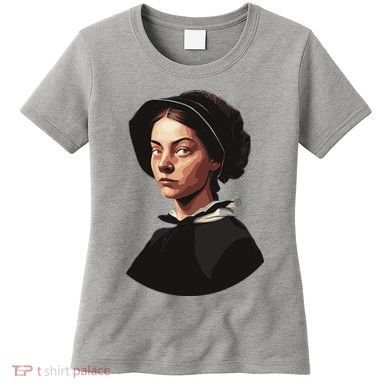 Pilgrim Woman Painting Women's T-Shirt