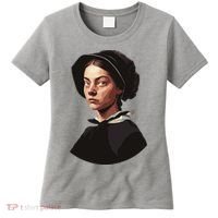Pilgrim Woman Painting Women's T-Shirt thumb 0
