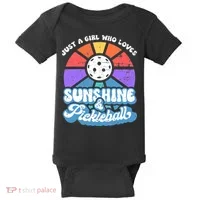 Pickleball Wo Pickleball Pickleball Lover Baby Bodysuit thumb 0