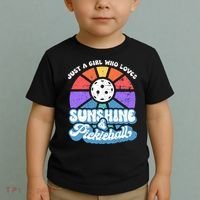 Pickleball Wo Pickleball Pickleball Lover Toddler T-Shirt thumb 2