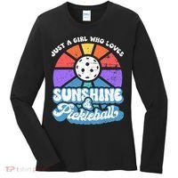 Pickleball Wo Pickleball Pickleball Lover Women's Long Sleeve Shirt thumb 0