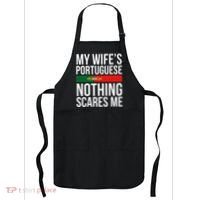 Portuguese Wife Portugal Husband Anniversary Wedding Gift Apron thumb 0