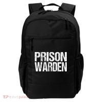 Prison Warden Police Officer Guard Lazy Halloween Backpack thumb 0