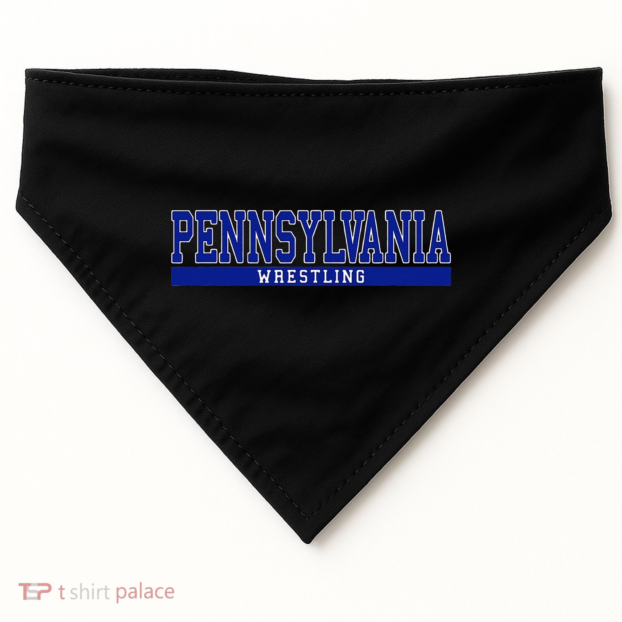 Pennsylvania Wrestling USA-Made Doggie Bandana
