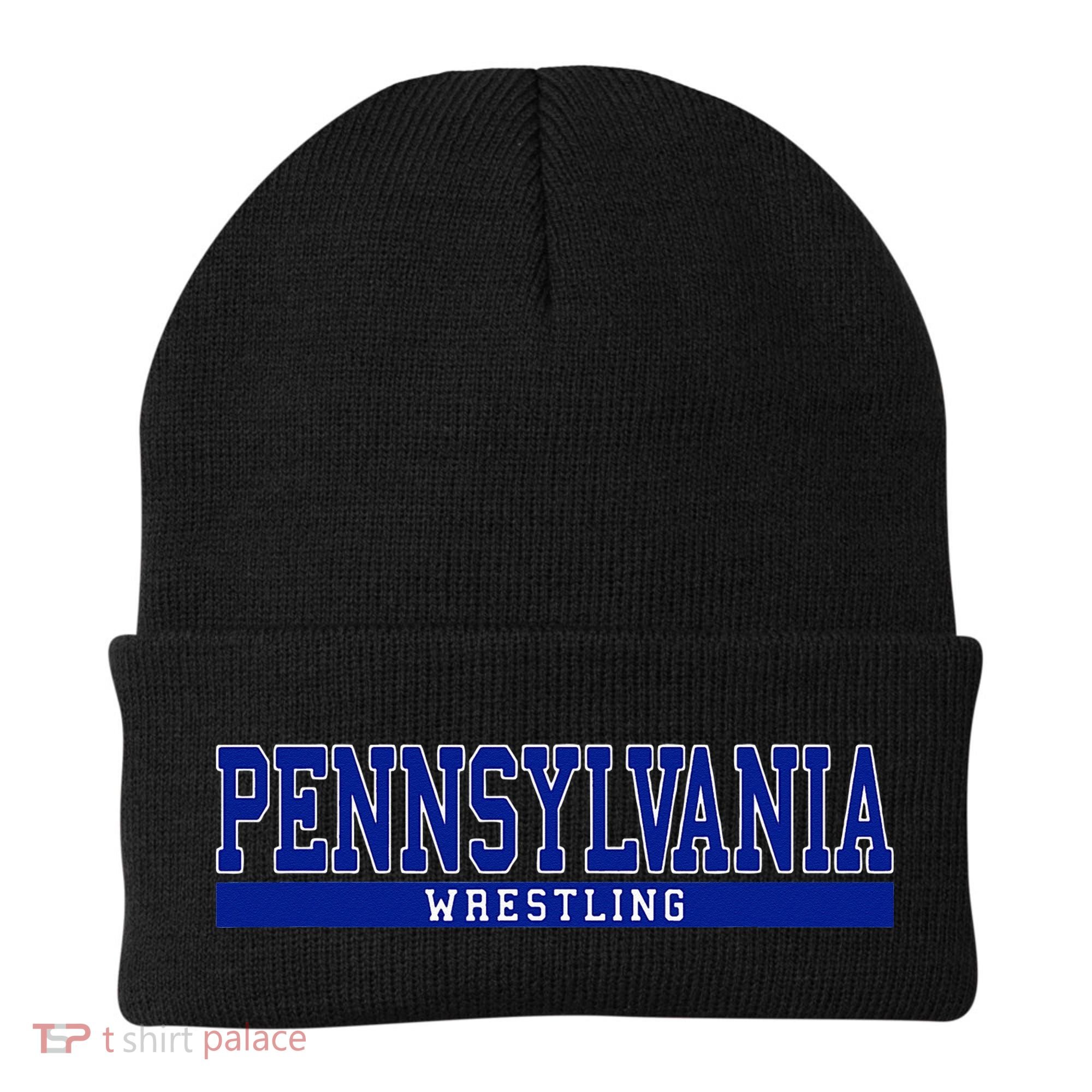 Pennsylvania Wrestling Beanie