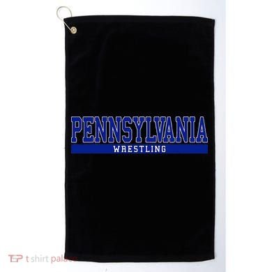 Pennsylvania Wrestling Golf Towel