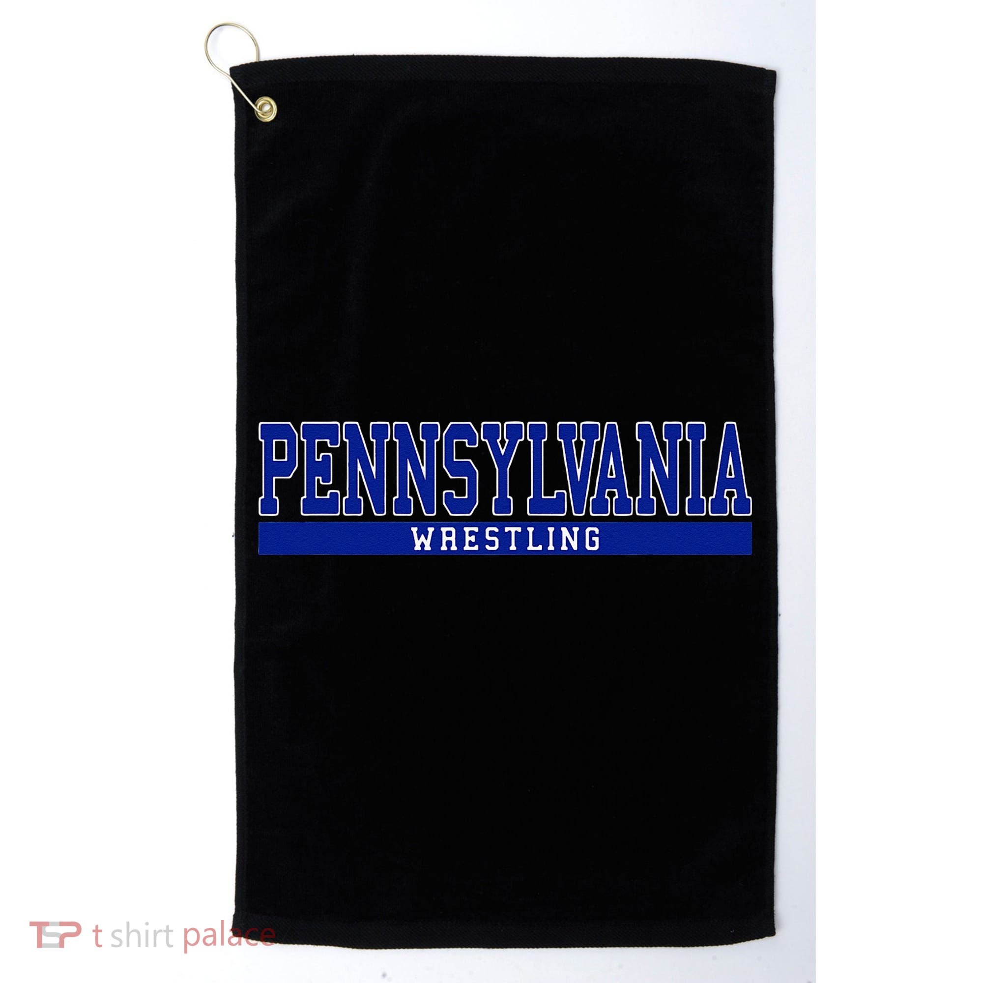 Pennsylvania Wrestling Golf Towel