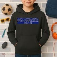 Pennsylvania Wrestling Kids Hoodie thumb 2