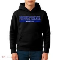 Pennsylvania Wrestling Kids Hoodie thumb 4