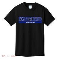 Pennsylvania Wrestling Kids T-Shirt thumb 0