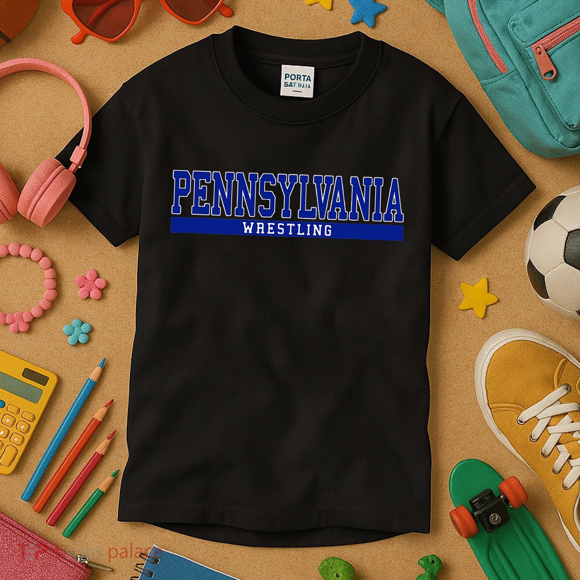 Pennsylvania Wrestling Kids T-Shirt