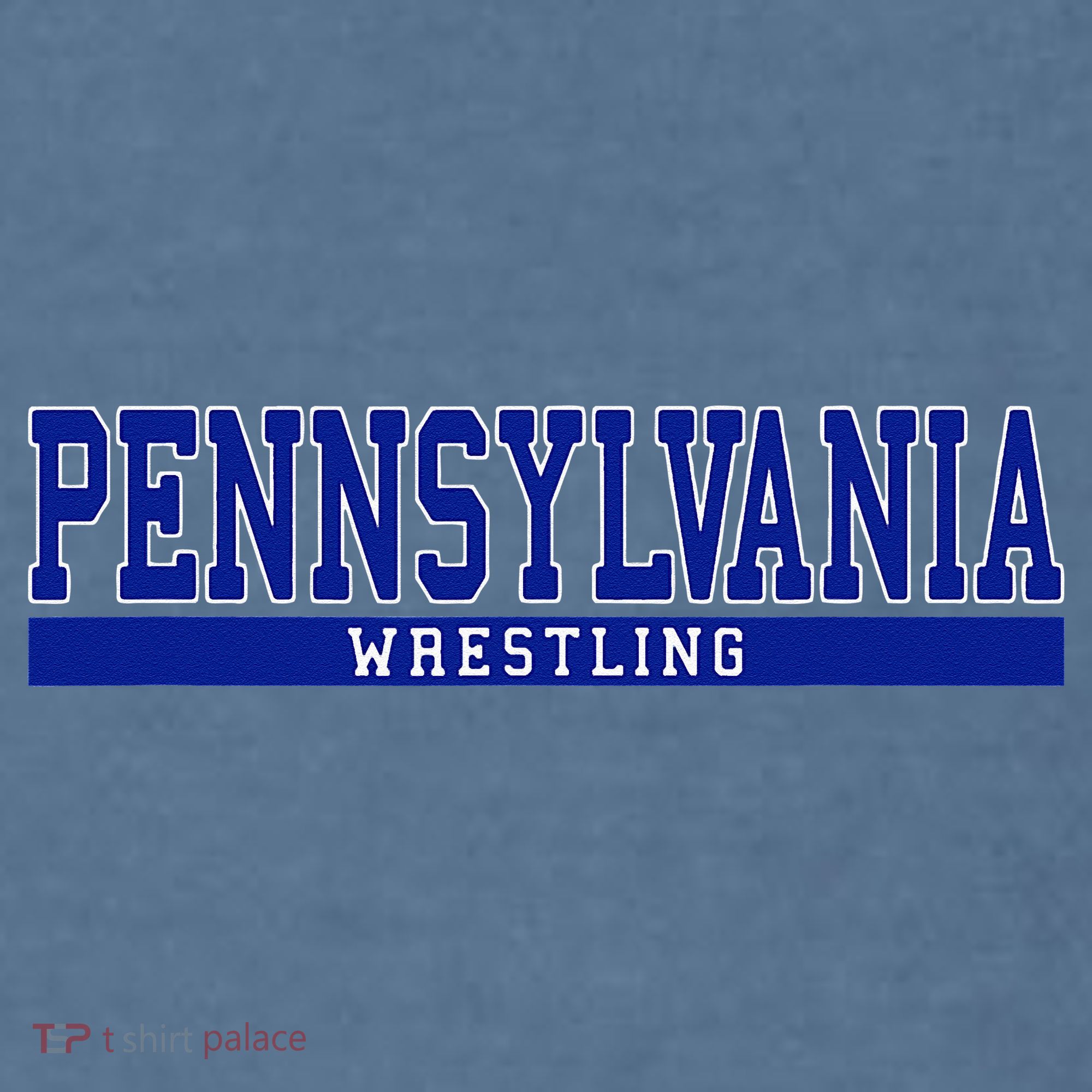 Pennsylvania Wrestling Comfort Colors Garment-Dyed Hooded Sweatshirt