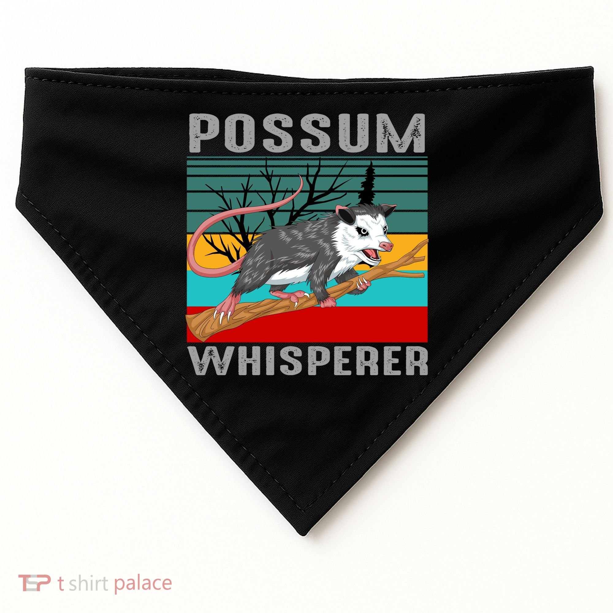 Possum Whisperer USA-Made Doggie Bandana
