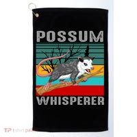 Possum Whisperer Golf Towel thumb 0