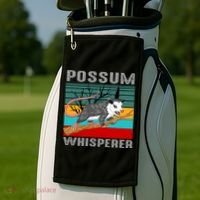 Possum Whisperer Golf Towel thumb 2