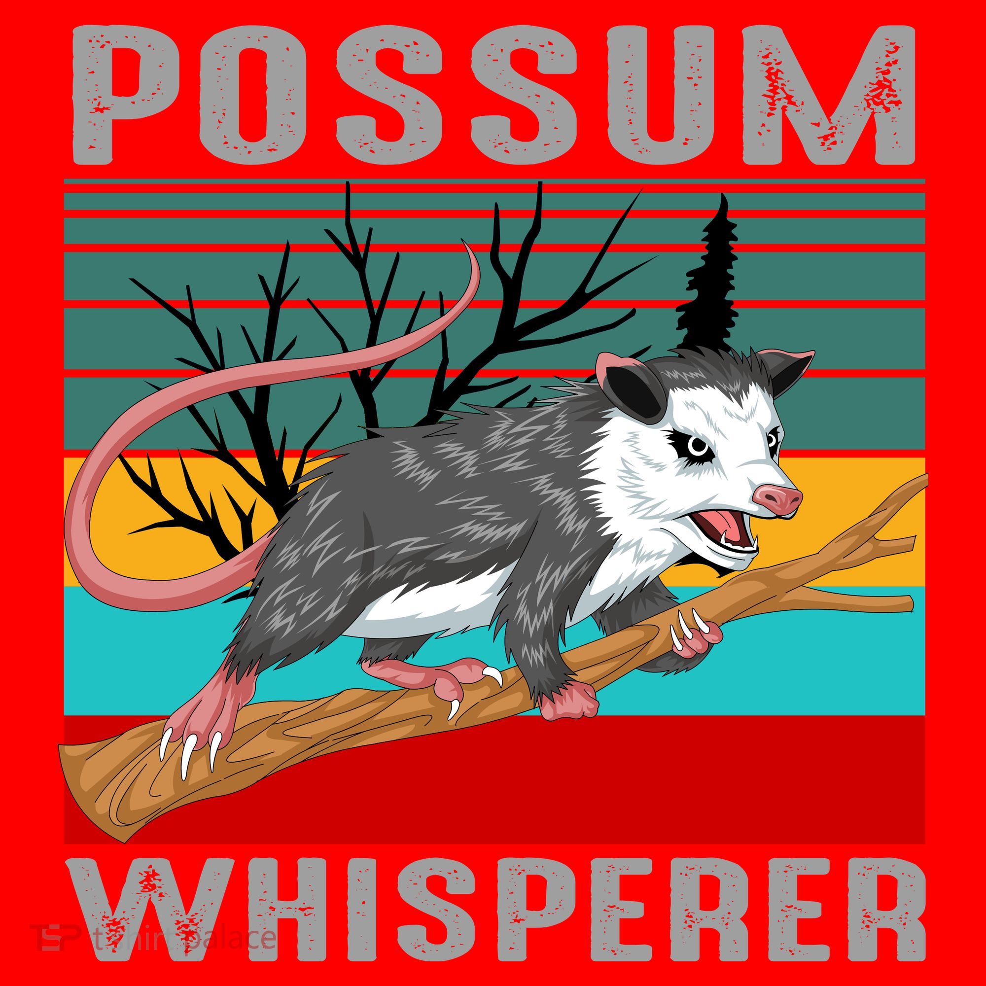 Possum Whisperer Santa Hat