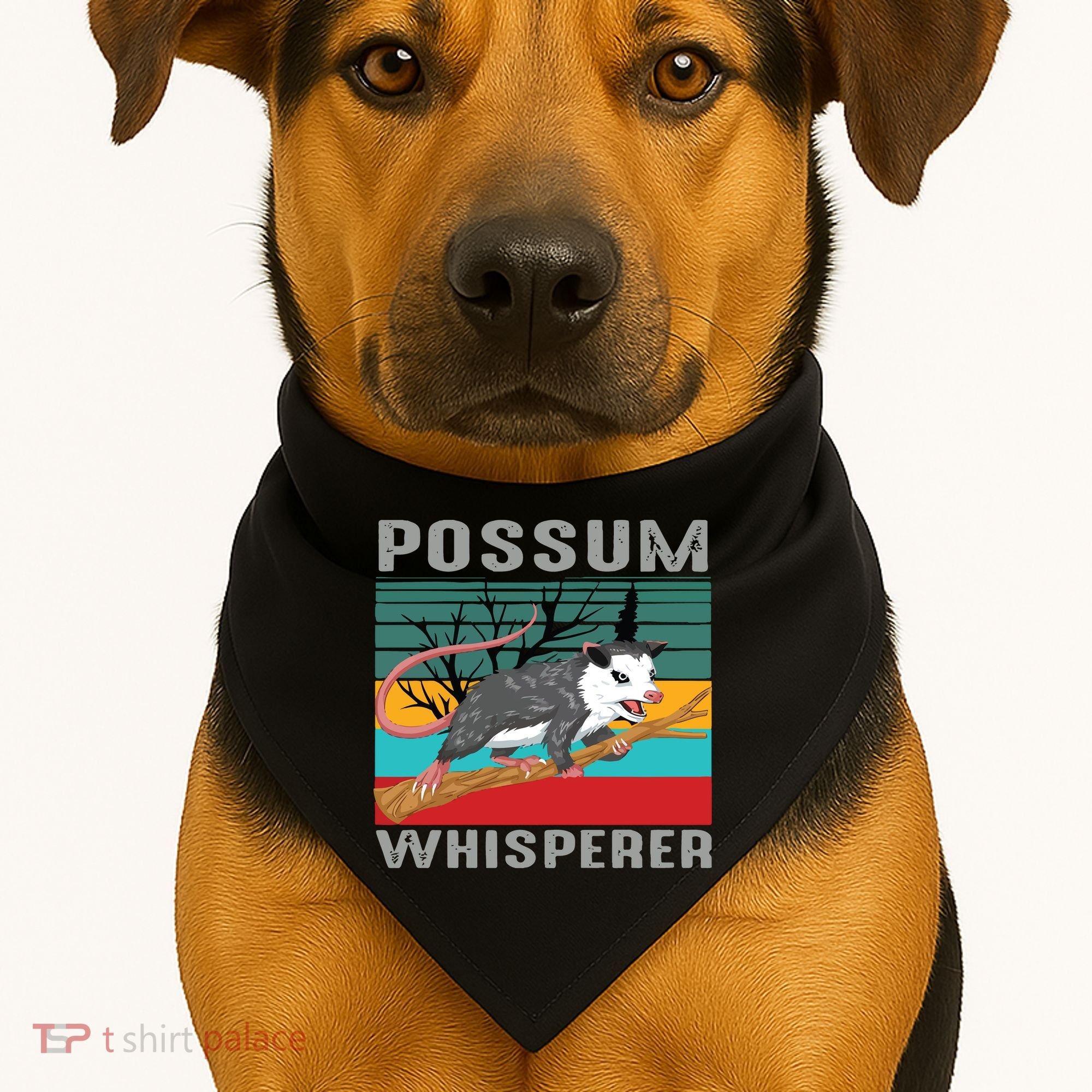Possum Whisperer USA-Made Doggie Bandana