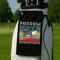 Possum Whisperer Golf Towel thumb 2