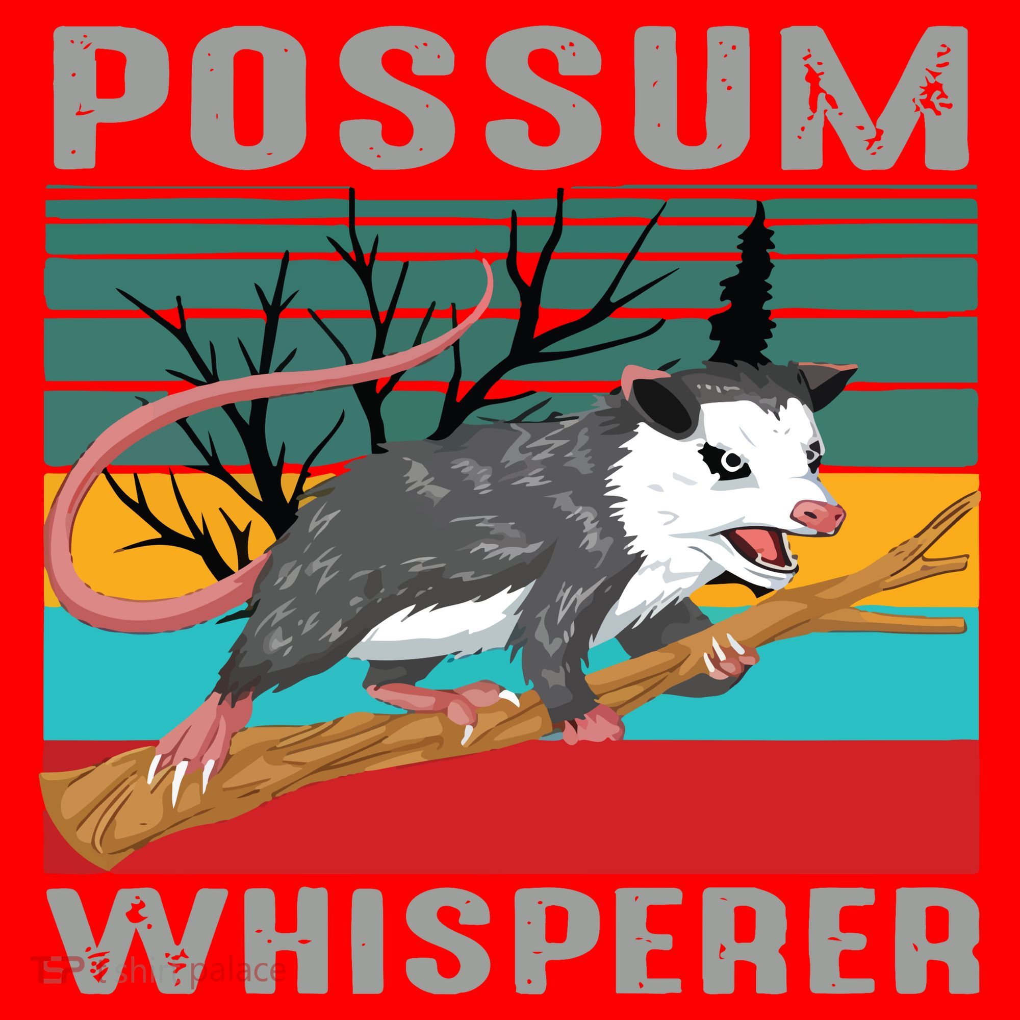 Possum Whisperer Santa Hat