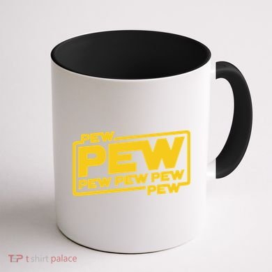 Pew Wars Coffee Mug back