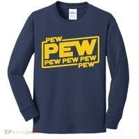 Pew Wars Kids Long Sleeve Shirt thumb 0