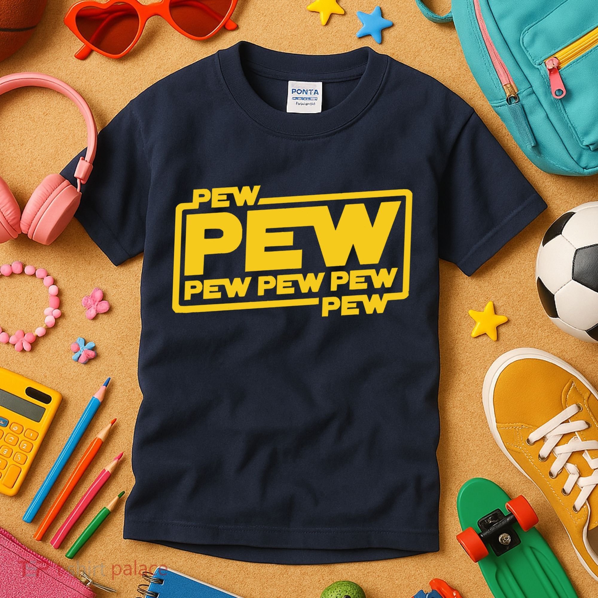 Pew Wars Kids T-Shirt