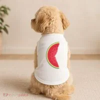 Palestine Watermelon Doggie Tank thumb 2