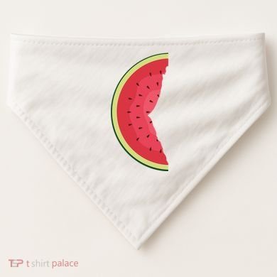 Palestine Watermelon USA-Made Doggie Bandana