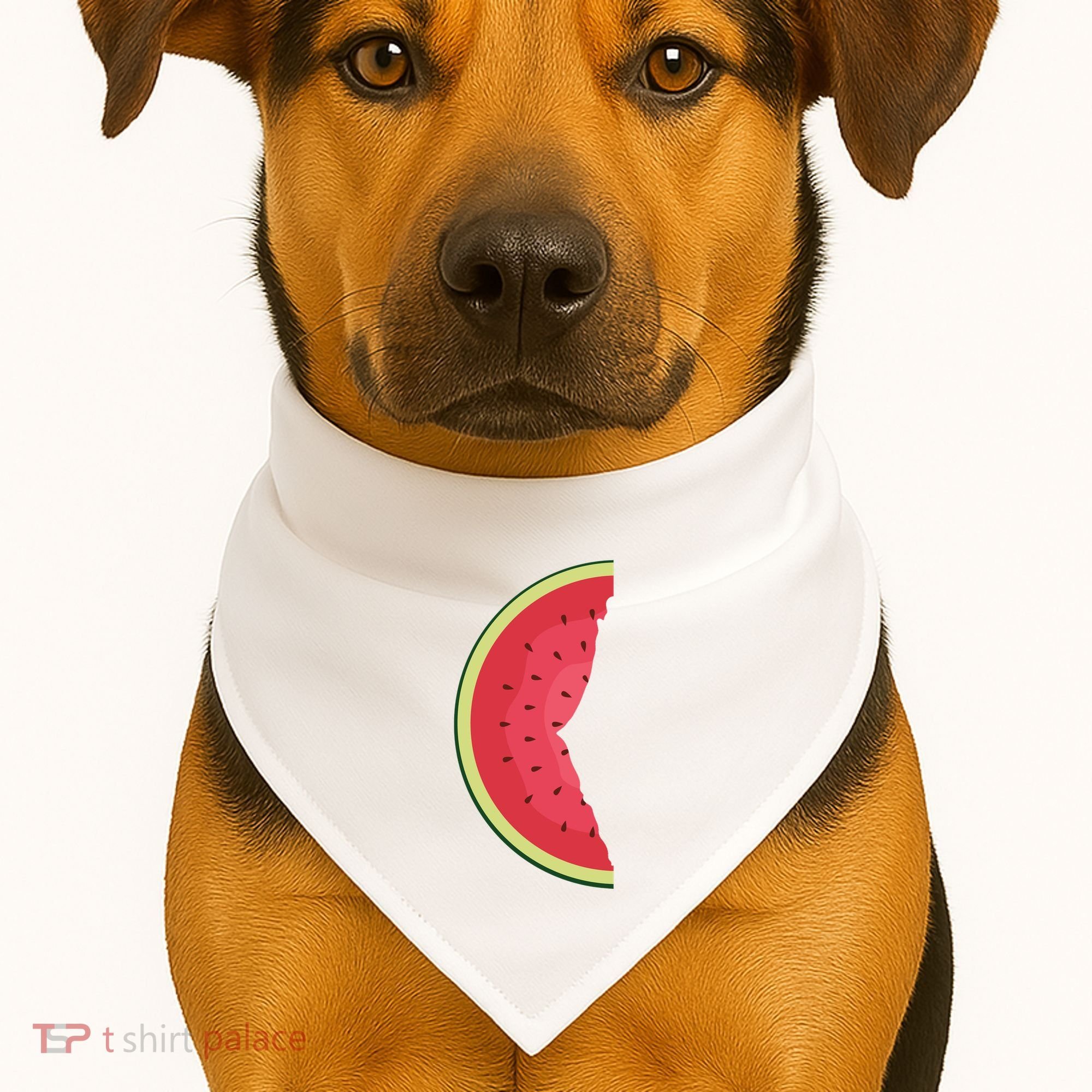 Palestine Watermelon USA-Made Doggie Bandana