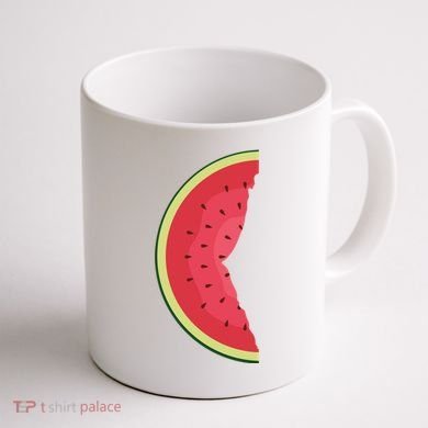 Palestine Watermelon Coffee Mug back
