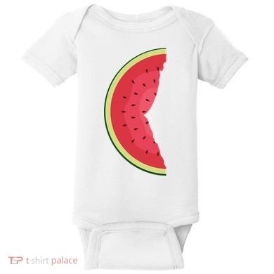 Palestine Watermelon Baby Bodysuit