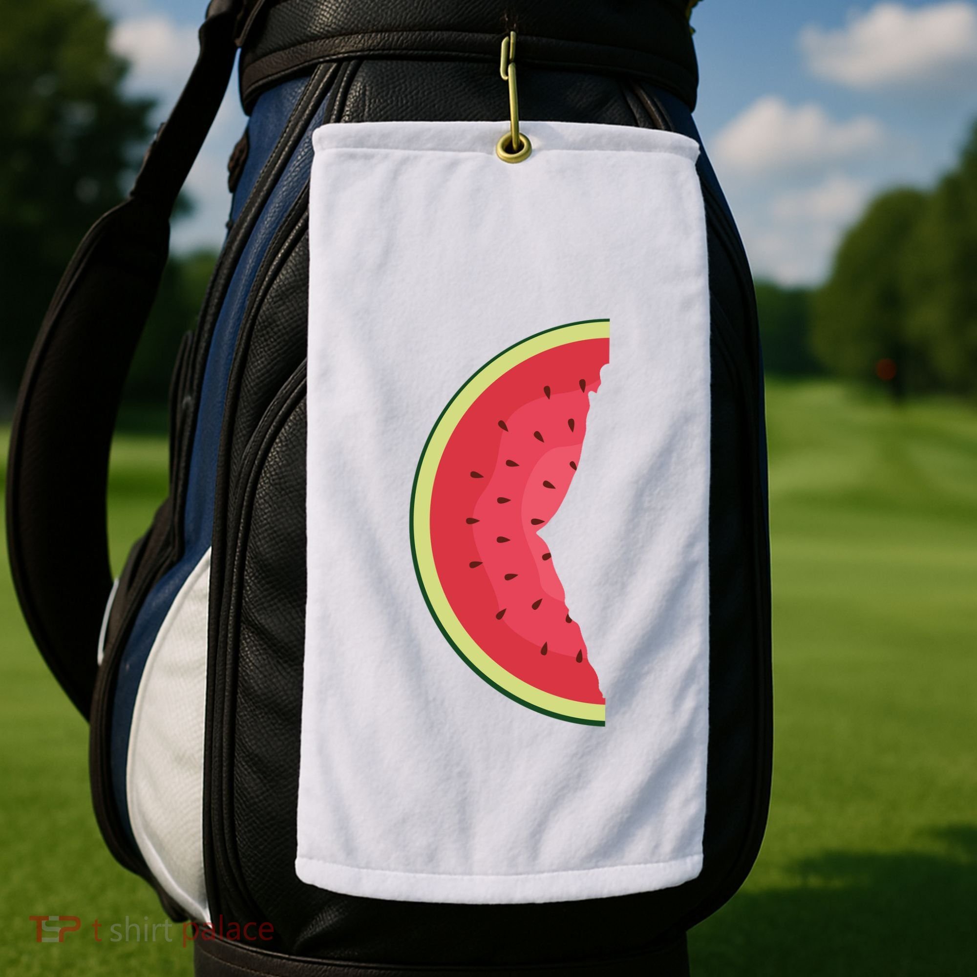 Palestine Watermelon Golf Towel