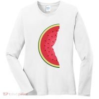 Palestine Watermelon Women's Long Sleeve Shirt thumb 0
