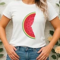 Palestine Watermelon Women's T-Shirt thumb 2