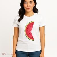 Palestine Watermelon Women's T-Shirt thumb 4