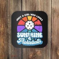 Pickleball, Wo Pickleball Tee, Pickleball Lover Coaster thumb 0