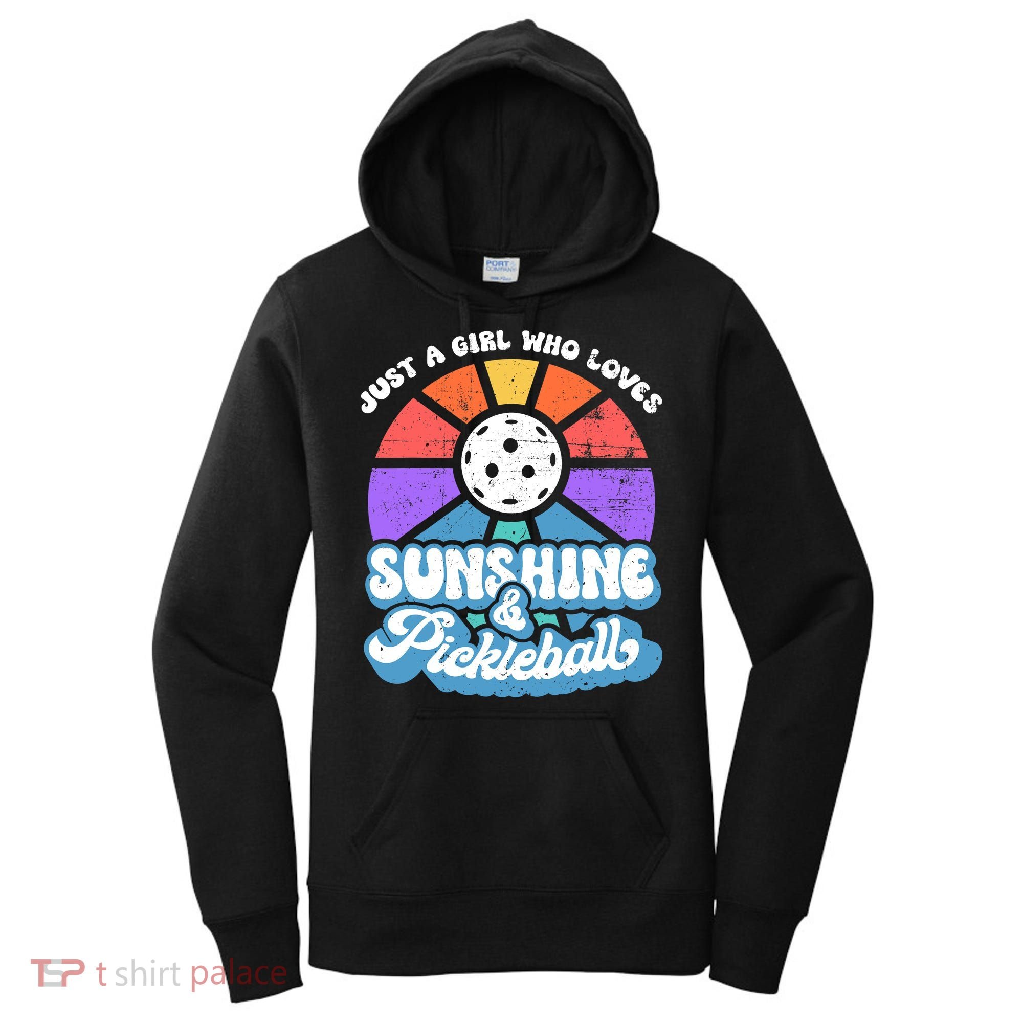 Pickleball, Wo Pickleball Tee, Pickleball Lover Women's Hoodie