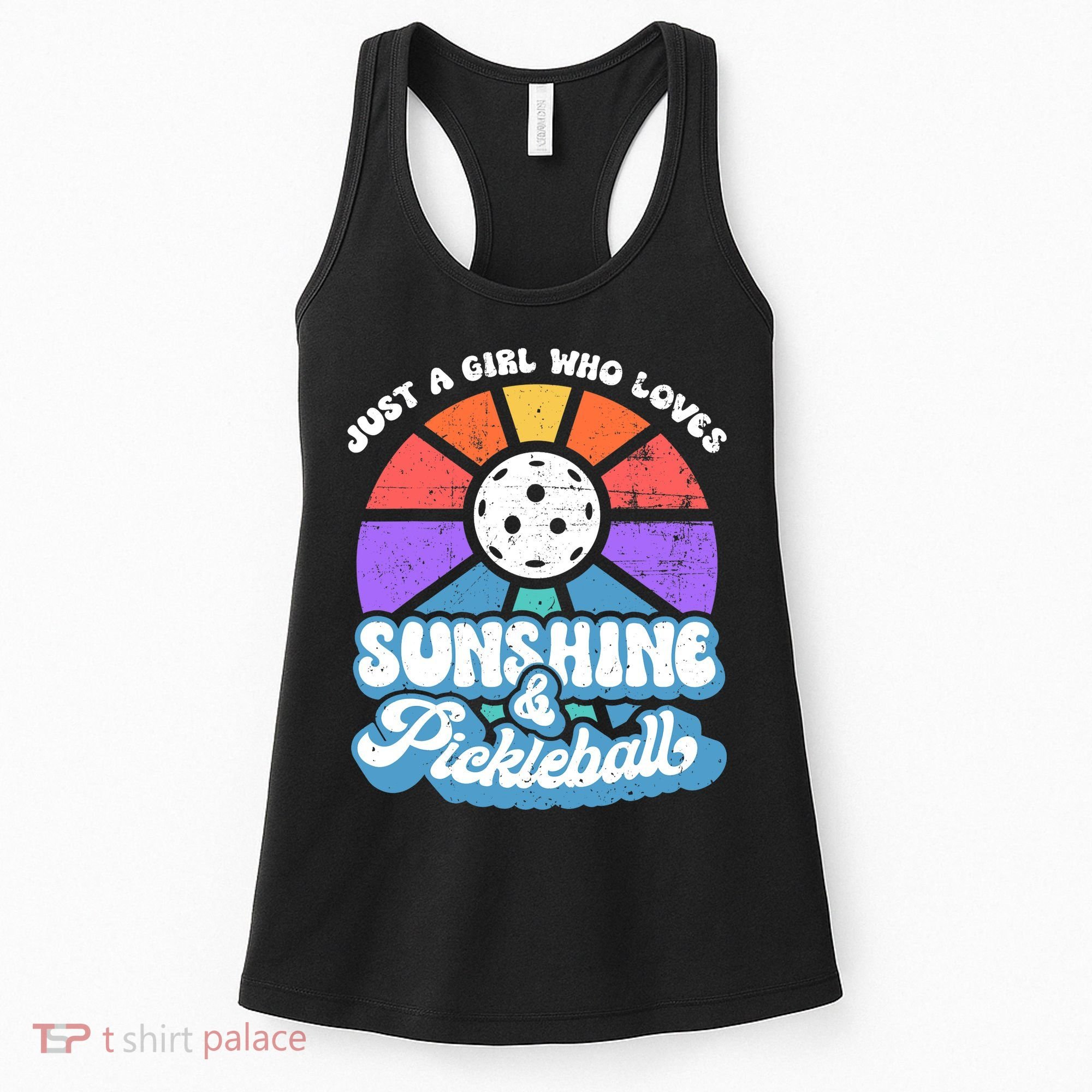 Pickleball, Wo Pickleball Tee, Pickleball Lover Women's Tank Top