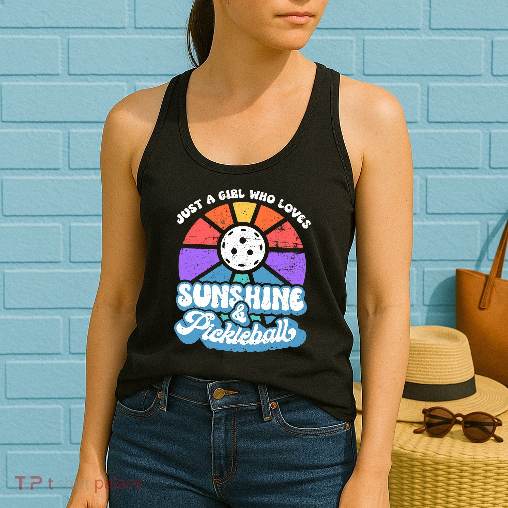 Pickleball, Wo Pickleball Tee, Pickleball Lover Women's Tank Top