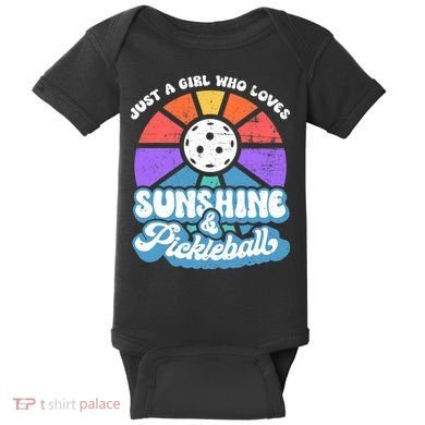 Pickleball, Wo Pickleball Tee, Pickleball Lover Baby Bodysuit
