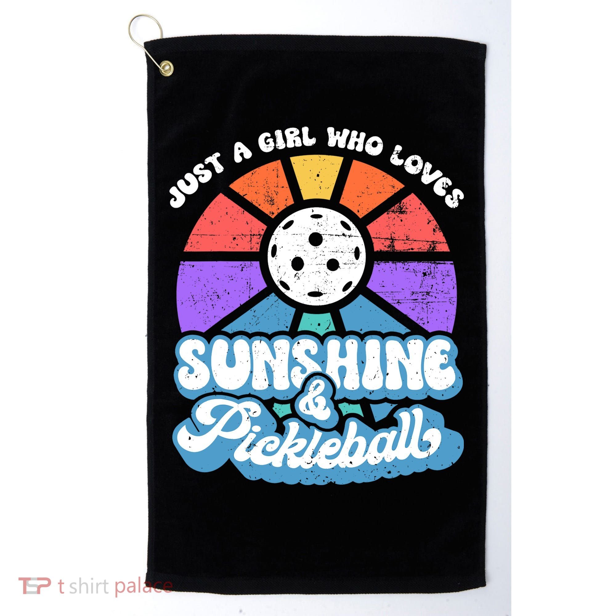 Pickleball, Wo Pickleball Tee, Pickleball Lover Golf Towel